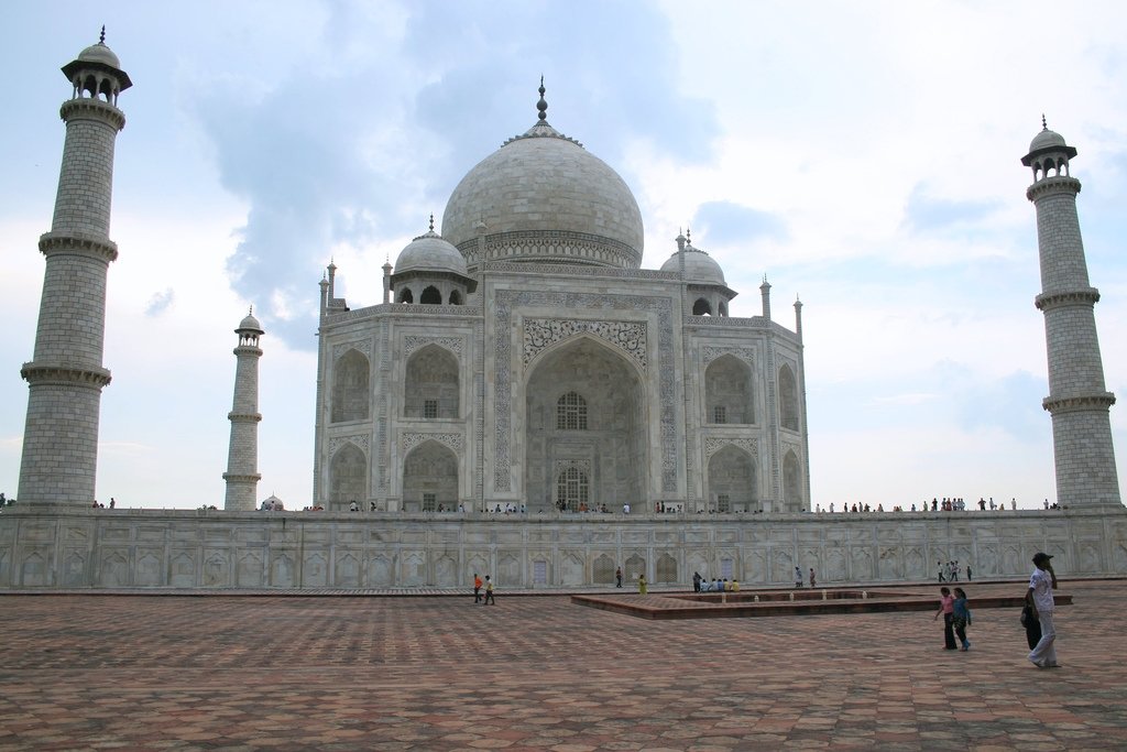 Taj Mahal in Agra - India